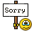 Sign Sorry